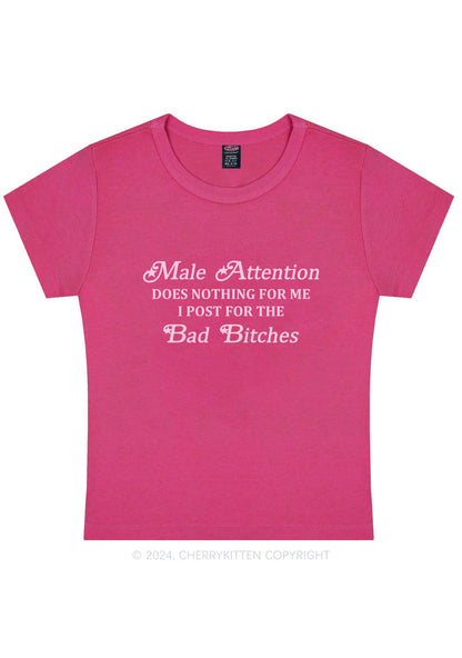 Male Attention Y2K Baby Tee Cherrykitten