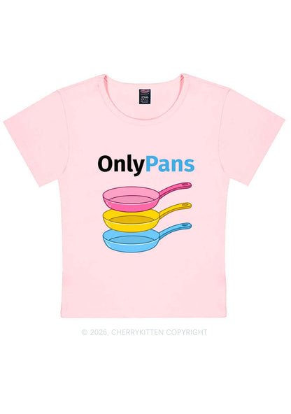 Only Pans Pride Y2K Baby Tee Cherrykitten