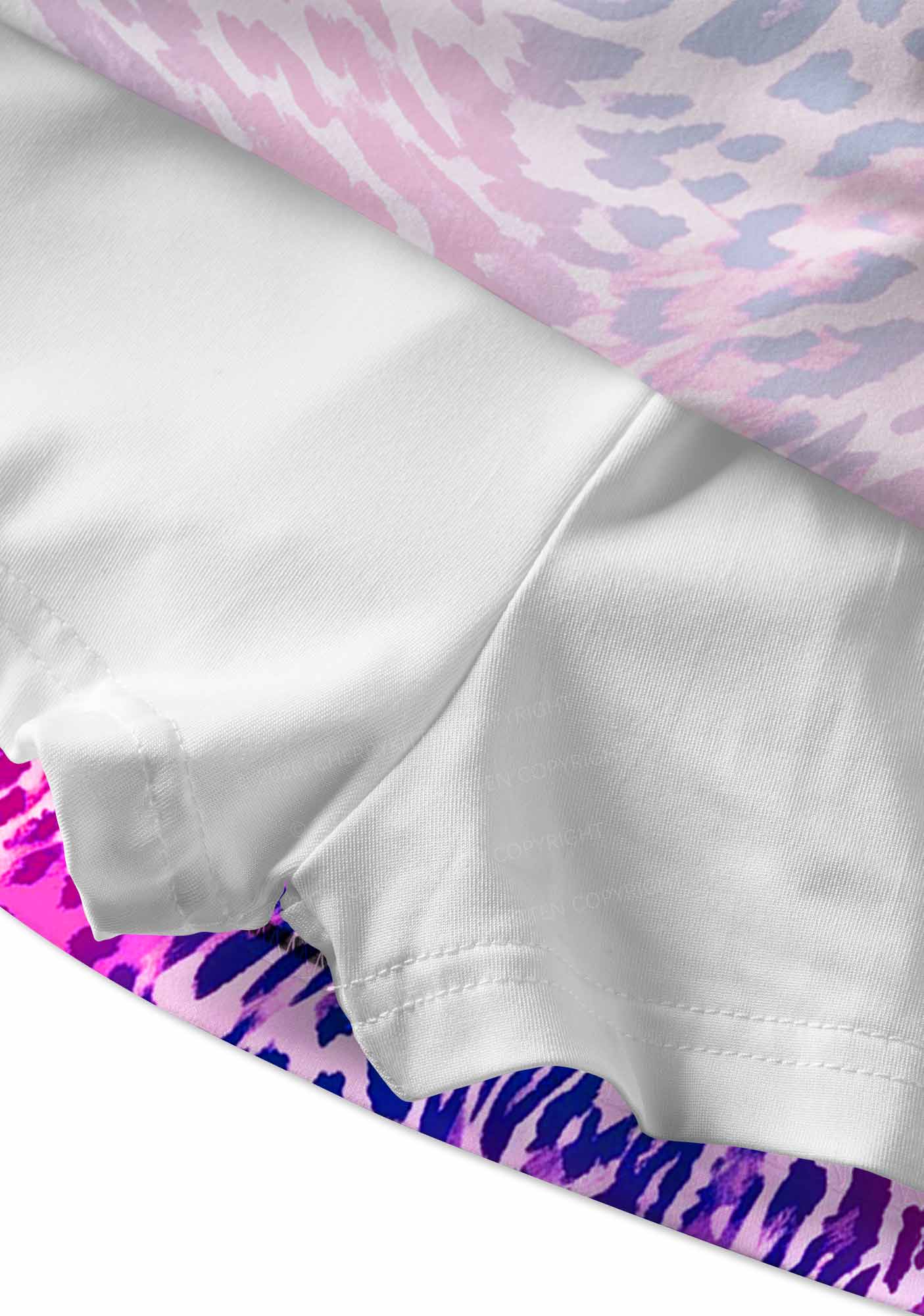 Bisexual Leopard Pride Y2K Print Mini Skirt Cherrykitten