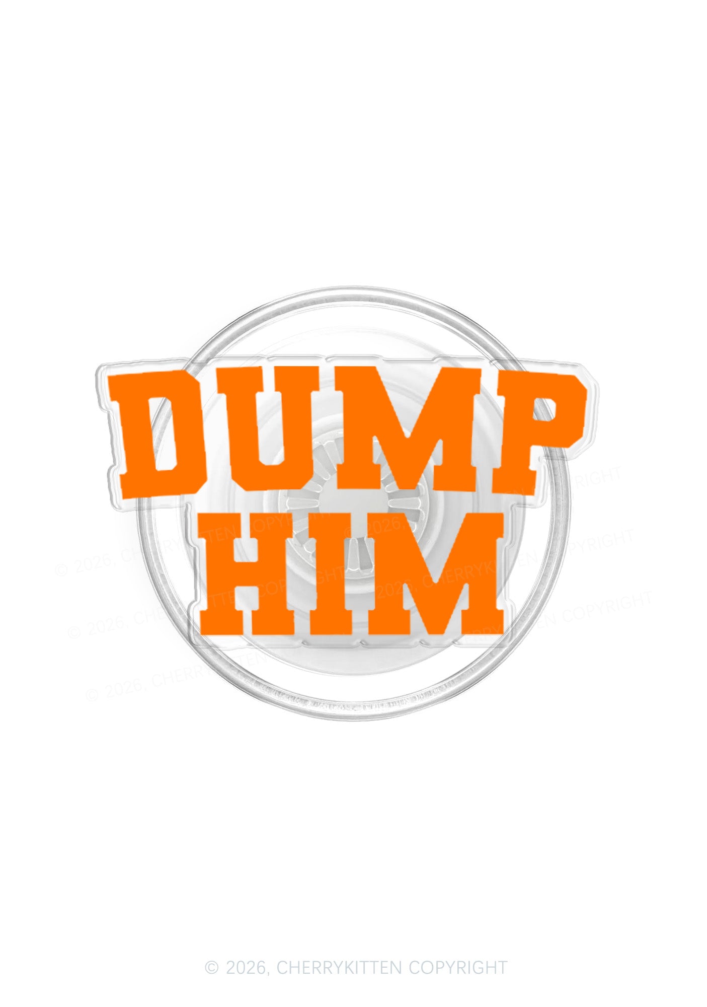 Dump Him Y2K Magnetic Phone Grip Holder Cherrykitten