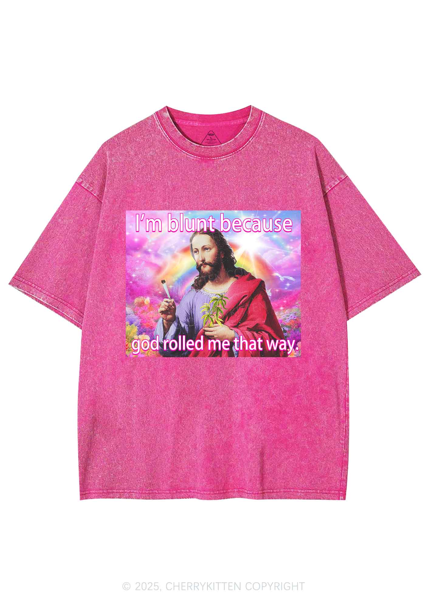 Im Blunt Y2K Shirts Washed Tee Cherrykitten