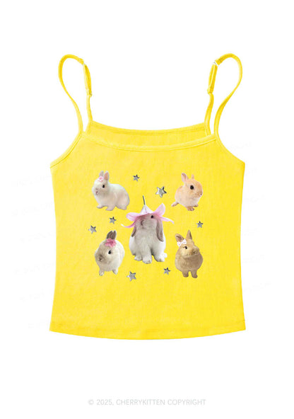 Lovely Rabbits Y2K Spaghetti Strap Cami Cherrykitten