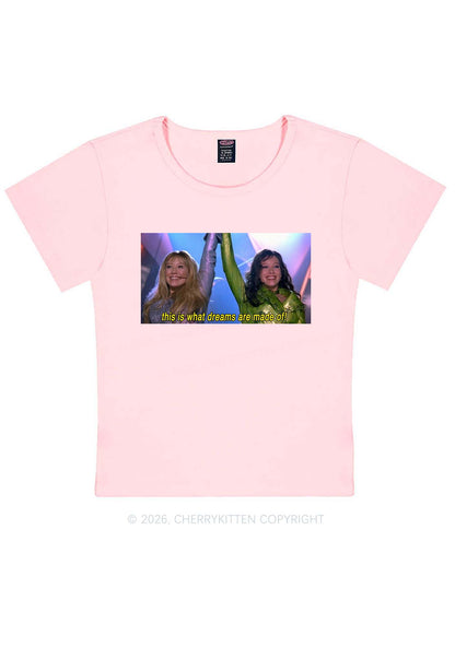 This Is What Dreams Are Y2K Baby Tee Cherrykitten