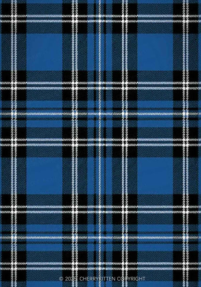 Blue Plaid Y2K Print Mini Layered Skirt Cherrykitten