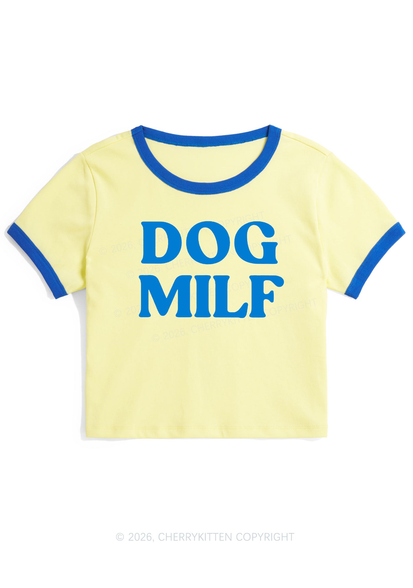 Dog Mxxf Y2K Ringer Tee Cherrykitten