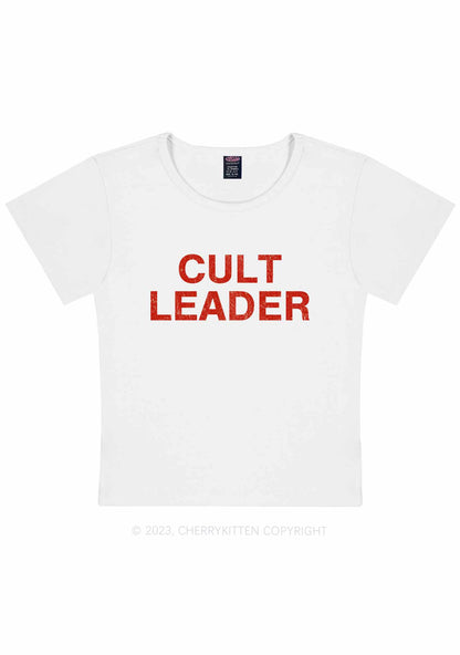Cut Leader Y2K Baby Tee Cherrykitten