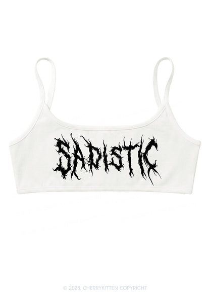 Sapistic Skull Y2K Super Crop Cami Cherrykitten