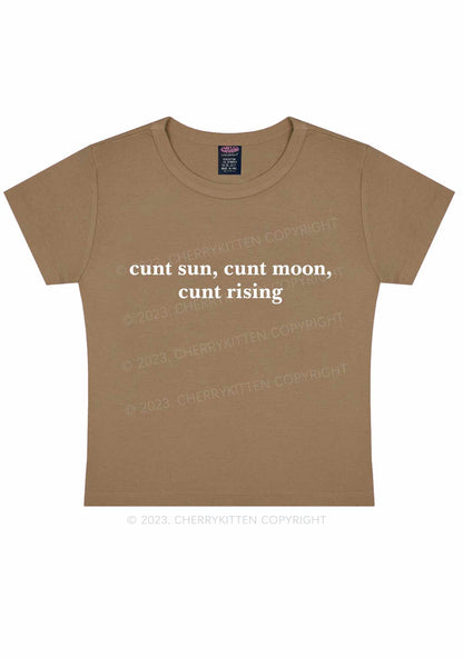 Sun Moon Rising Y2K Baby Tee Cherrykitten