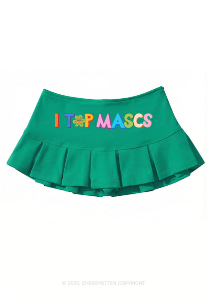 I Top Mascs Pride Y2K Mini Pleated Skirts Cherrykitten