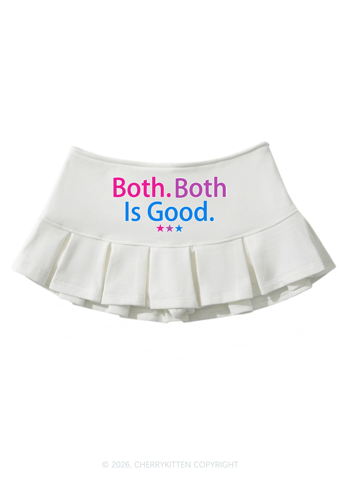 Both Is Good Pride Y2K Mini Pleated Skirts Cherrykitten