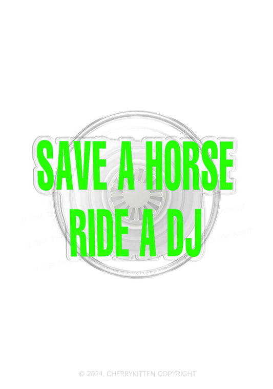 Ride A DJ Y2K Magnetic Phone Grip Holder Cherrykitten