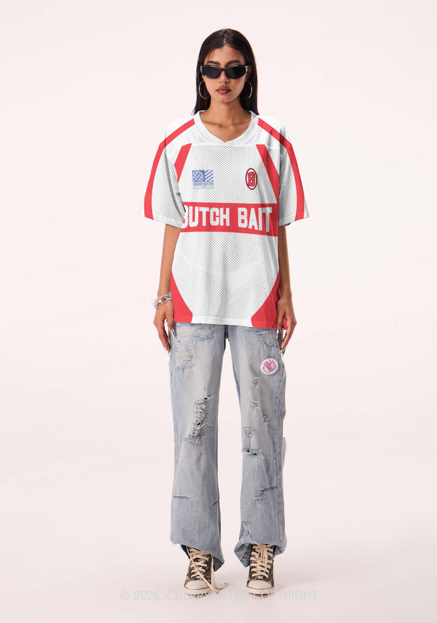 Butch Bait Pride Y2K Sport Jersey Shirts Cherrykitten