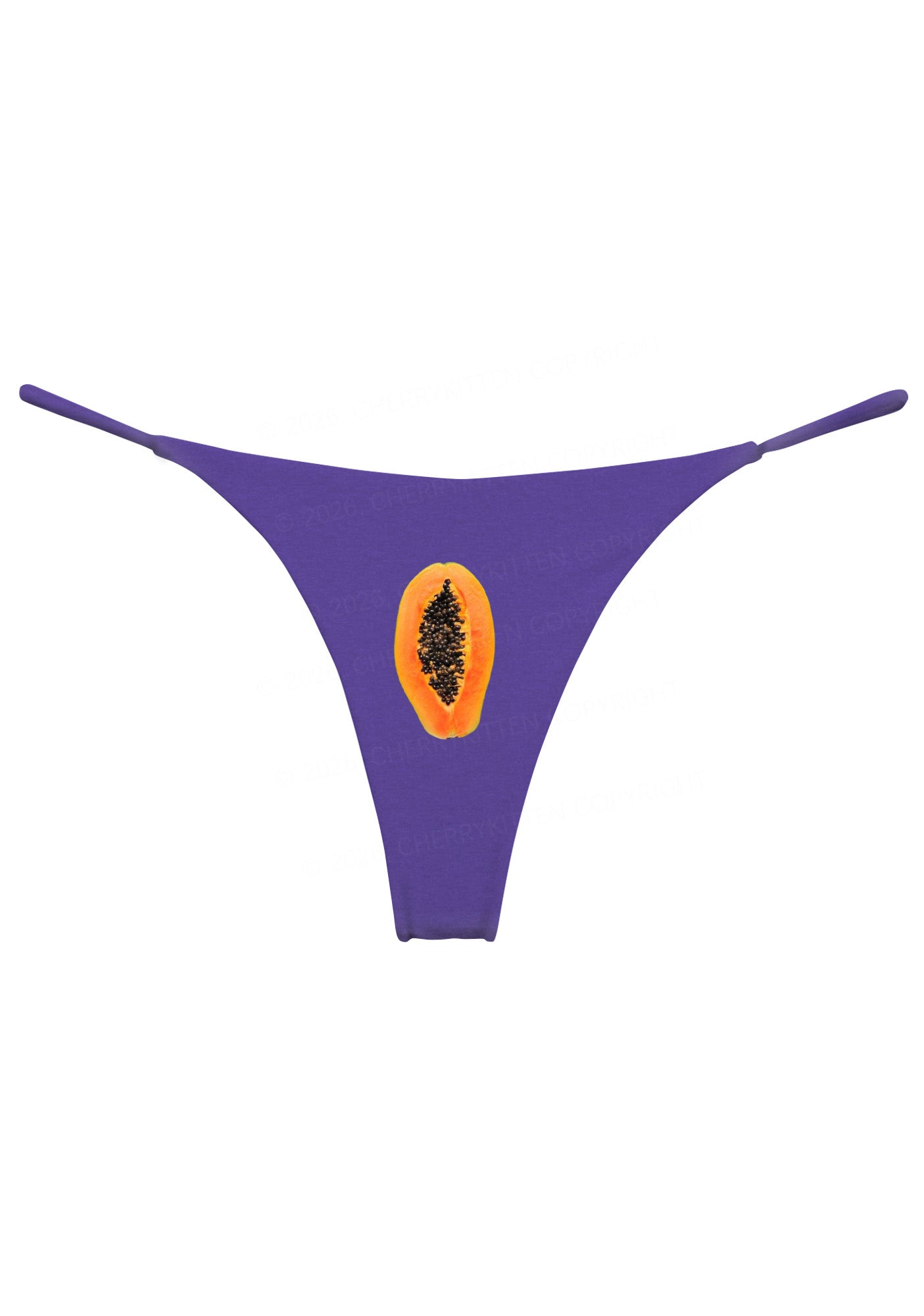 Half A Papaya Pride Y2K Bikini String Thong Cherrykitten