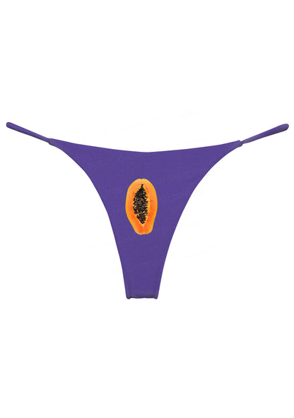 Half A Papaya Pride Y2K Bikini String Thong Cherrykitten