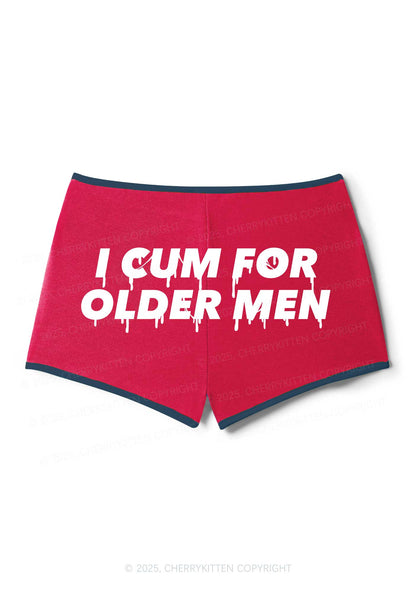 Come For Older Men Y2K Booty Shorts Cherrykitten