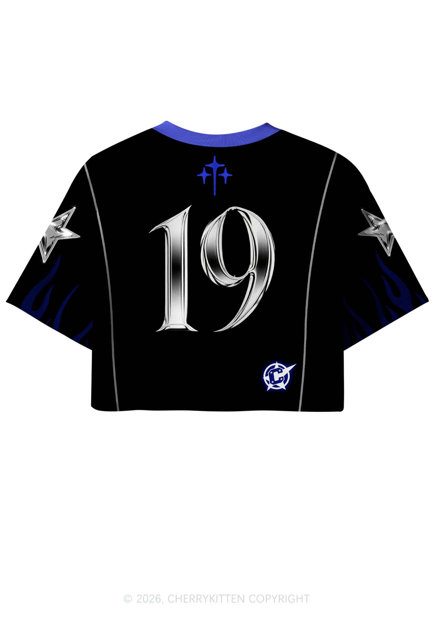 Ride A DJ Horse Y2K Crop Sport Jersey Shirts Cherrykitten