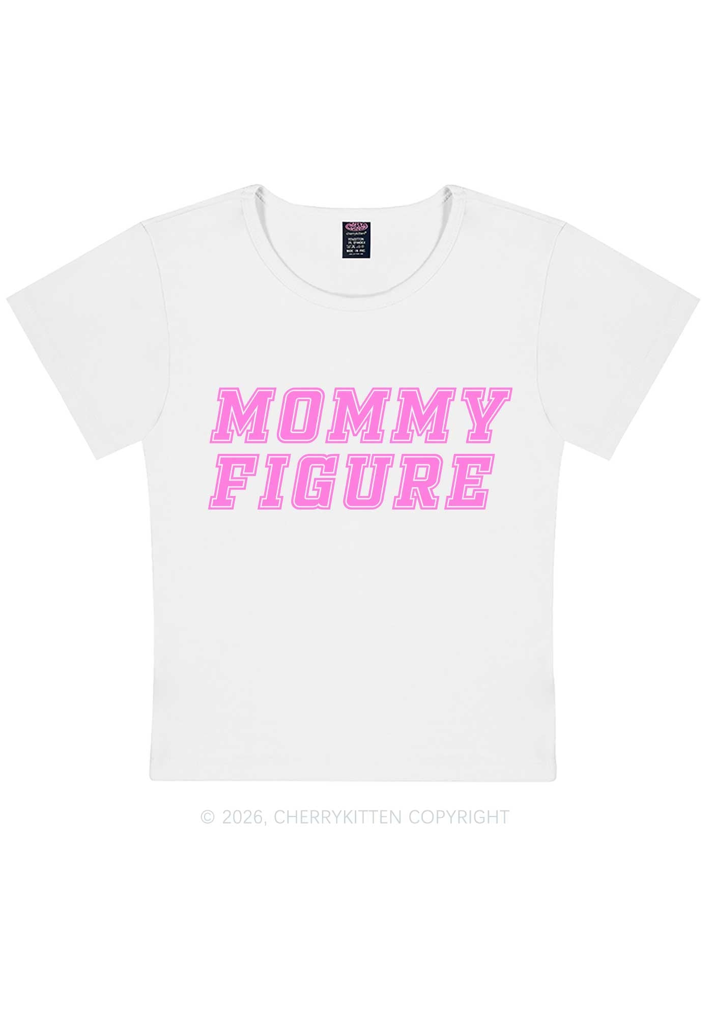 Mommy Figure Y2K Baby Tee Cherrykitten
