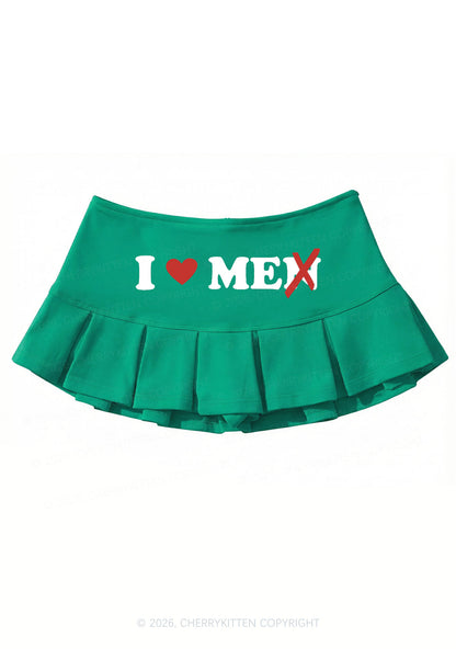 Love Me Not Men Y2K Mini Pleated Skirts Cherrykitten