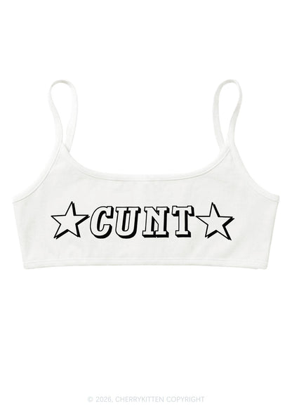 Star Count Y2K Super Crop Cami Cherrykitten