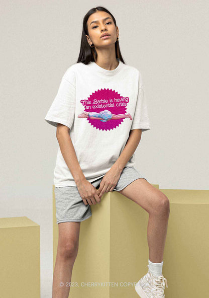 Existential Crisis Y2K Chunky Shirt Cherrykitten