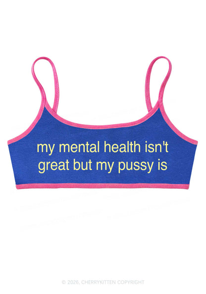 Great Mental Health Y2K Super Crop Cami Cherrykitten