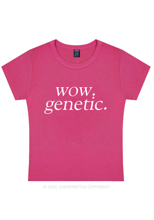 Wow Genetic HR Y2K Baby Tee Cherrykitten