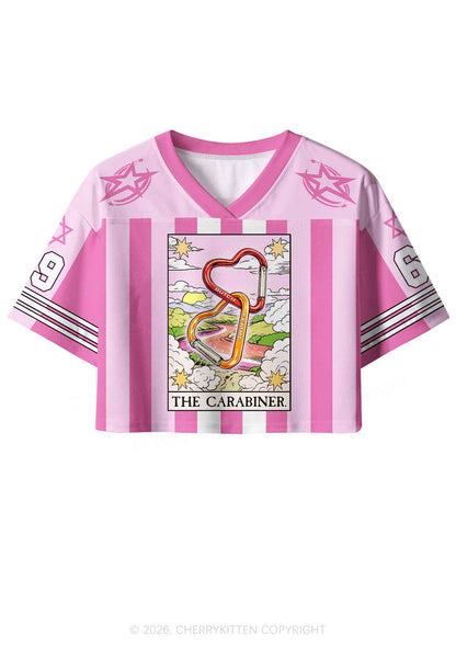 The Carabiner Pride Y2K Crop Sport Jersey Shirts Cherrykitten