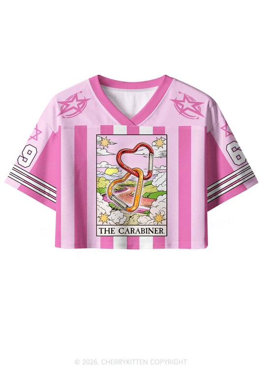 The Carabiner Pride Y2K Crop Sport Jersey Shirts Cherrykitten