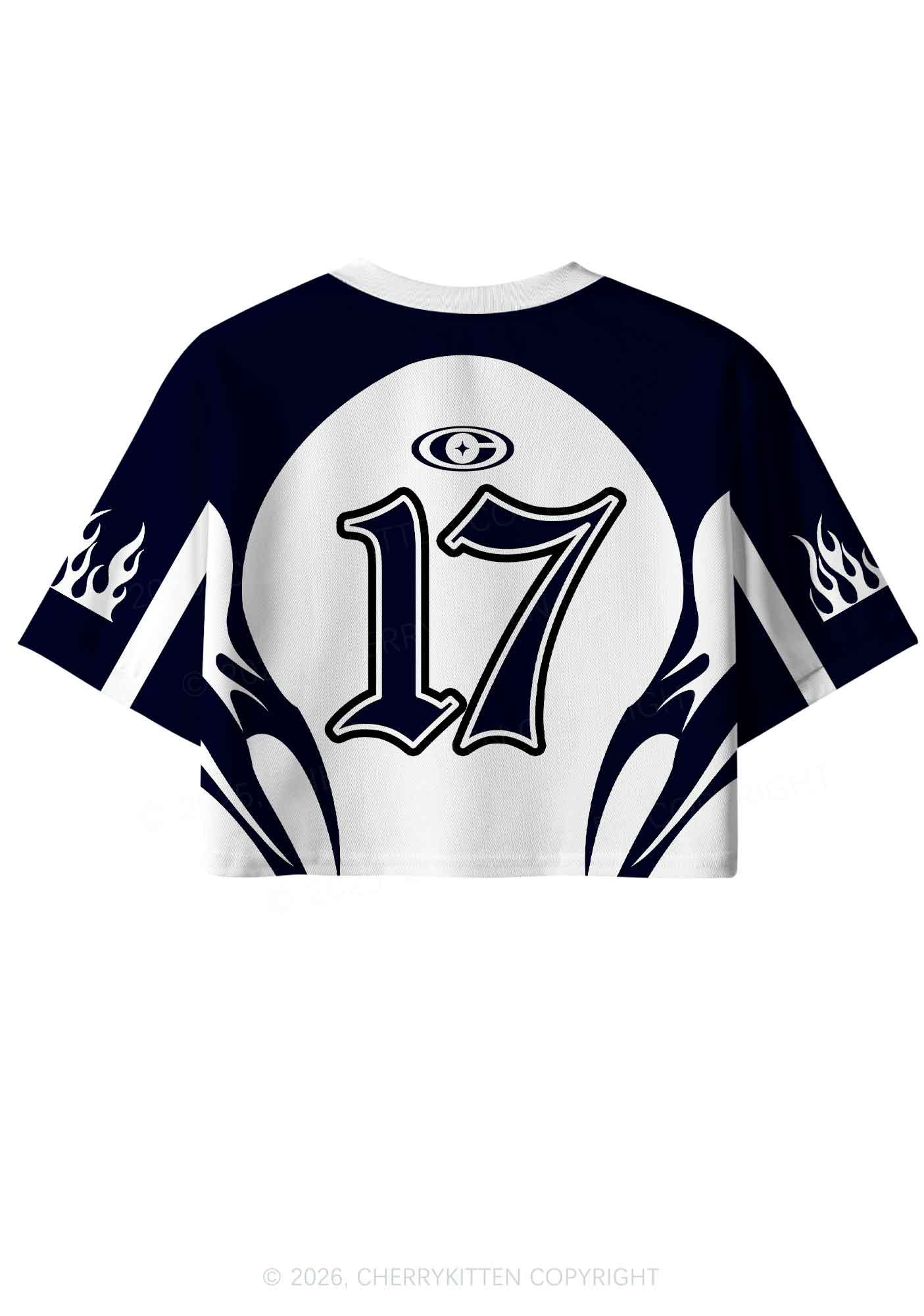 Gothic Cross Faggot Pride Y2K Crop Sport Jersey Shirts Cherrykitten