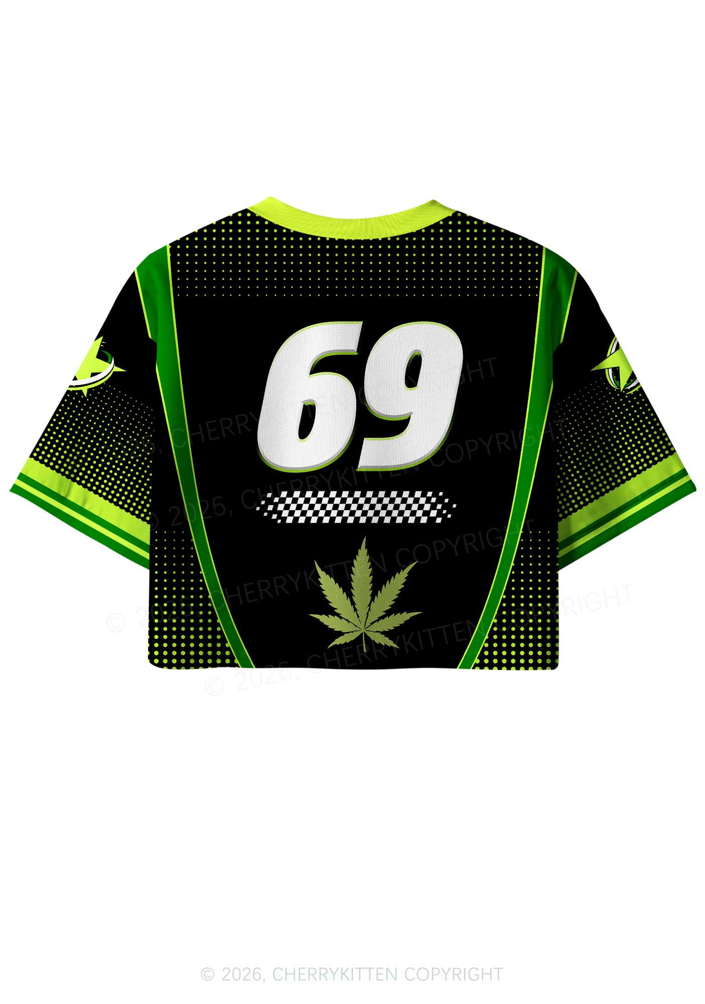 Got Any Kxxamine Y2K Crop Sport Jersey Shirts Cherrykitten