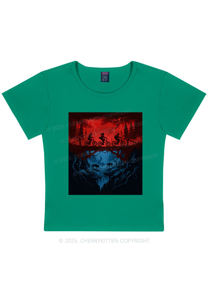 Red Storm Riders Y2K Baby Tee Cherrykitten