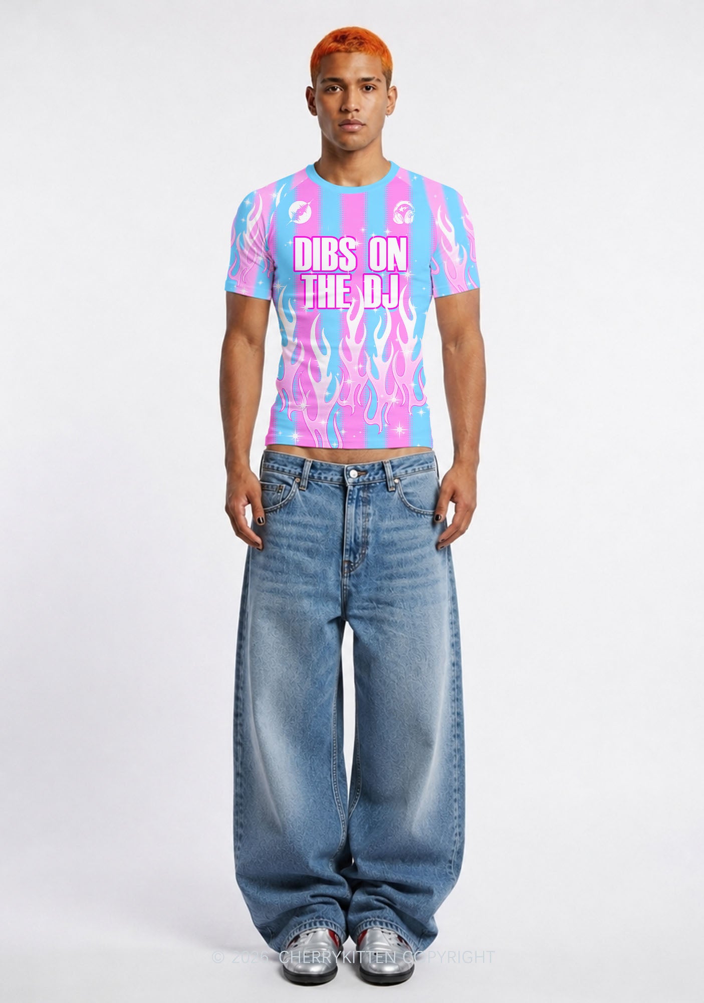 Dibs On The DJ Y2K Football Jersey Shirts Cherrykitten