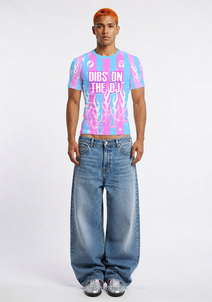 Dibs On The DJ Y2K Football Jersey Shirts Cherrykitten