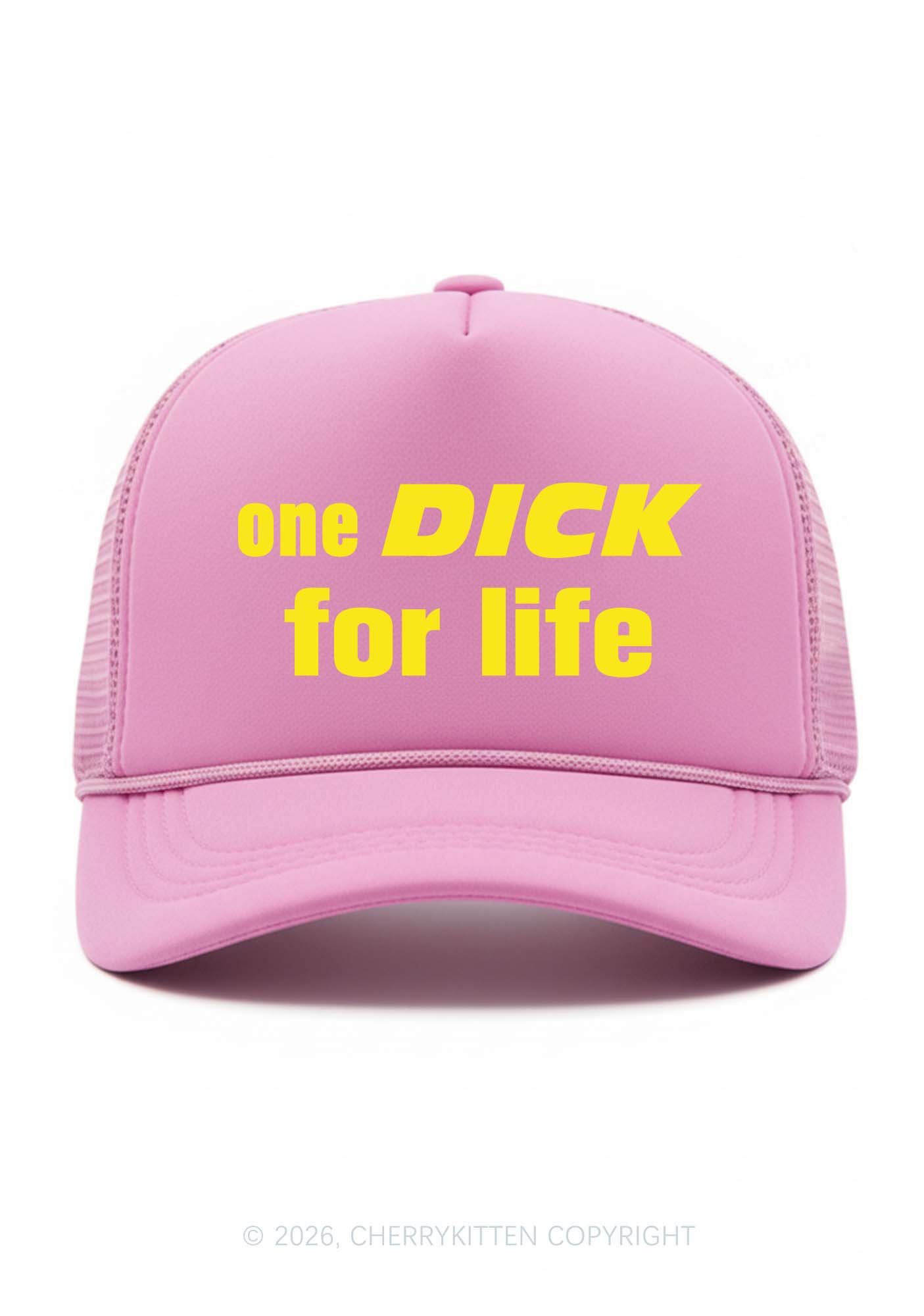 One Dxxk For Life Y2K Trucker Hat Cherrykitten