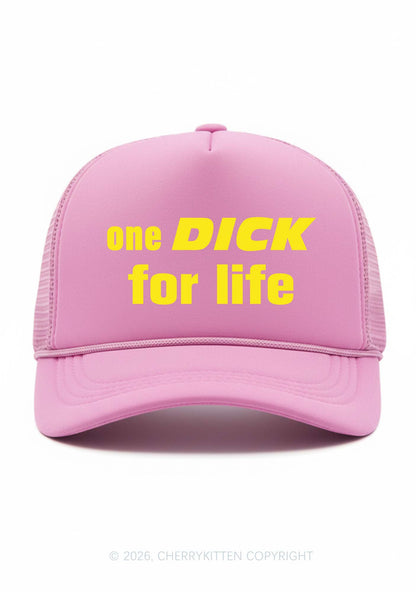 One Dxxk For Life Y2K Trucker Hat Cherrykitten