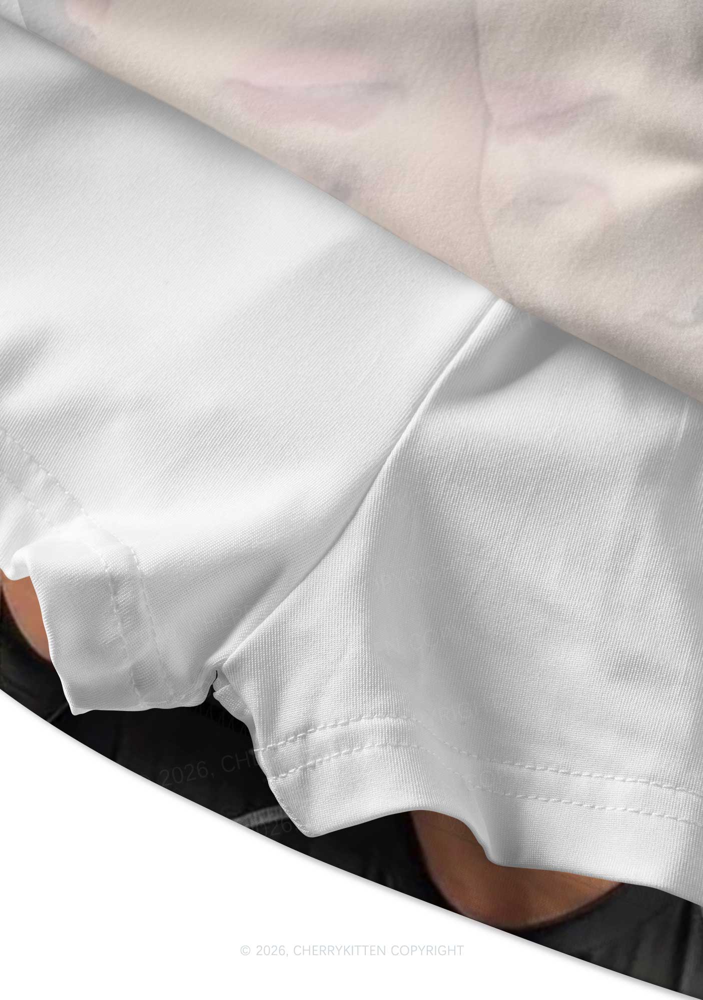 Cheek Kiss HR Y2K Print Mini Skirt Cherrykitten