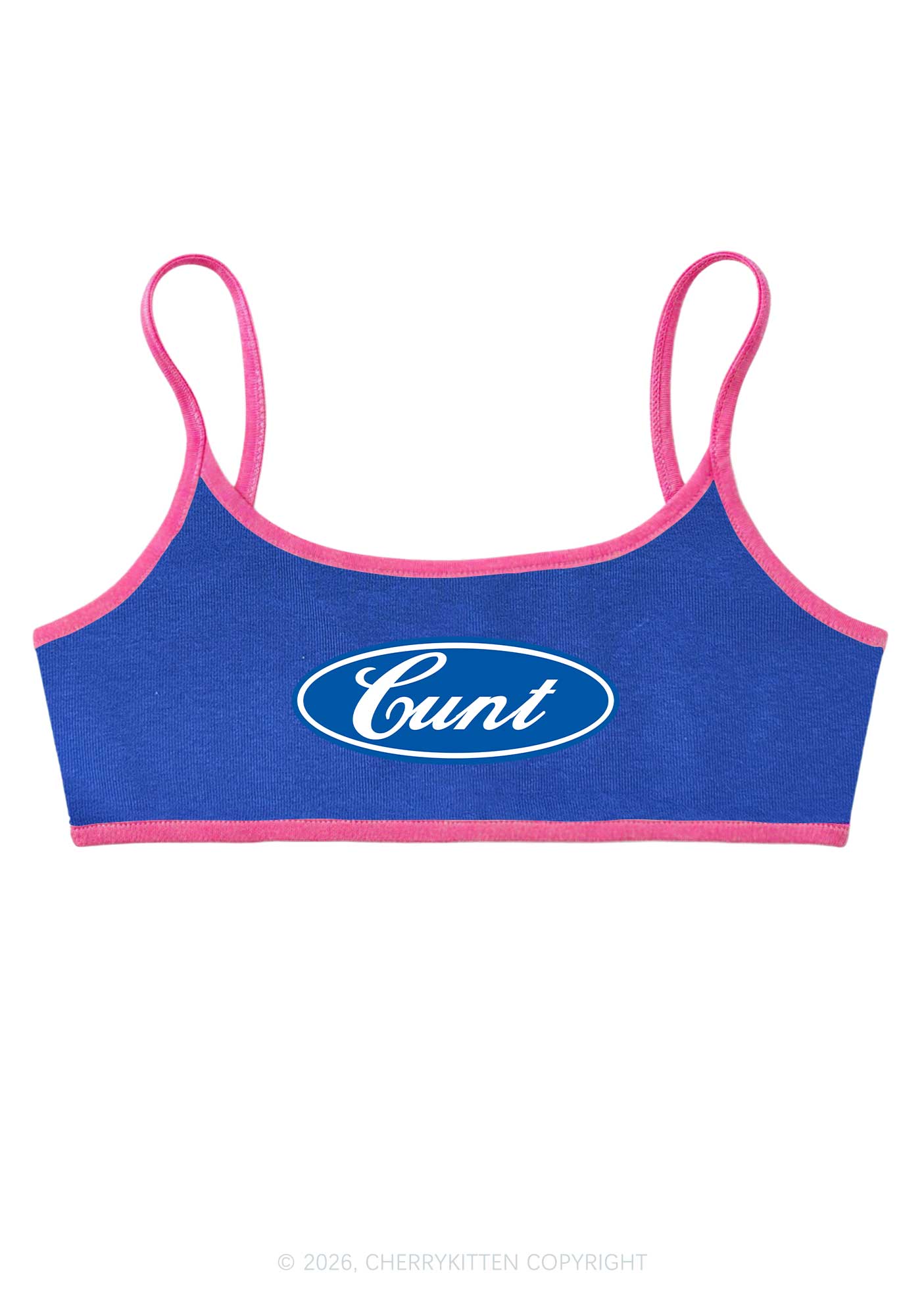 Oval Cxxt Y2K Super Crop Cami Cherrykitten