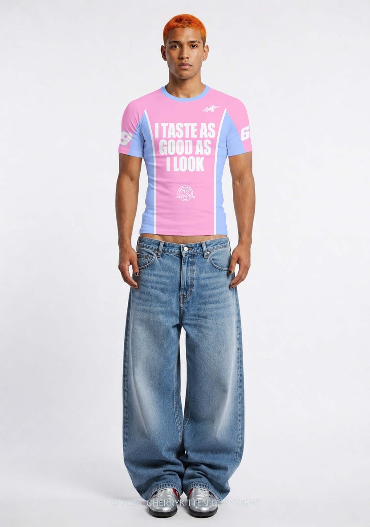 I Taste Good Y2K Football Jersey Shirts Cherrykitten