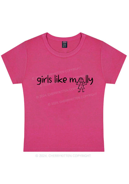 Curvy Girls Like Molly Y2K Baby Tee Cherrykitten