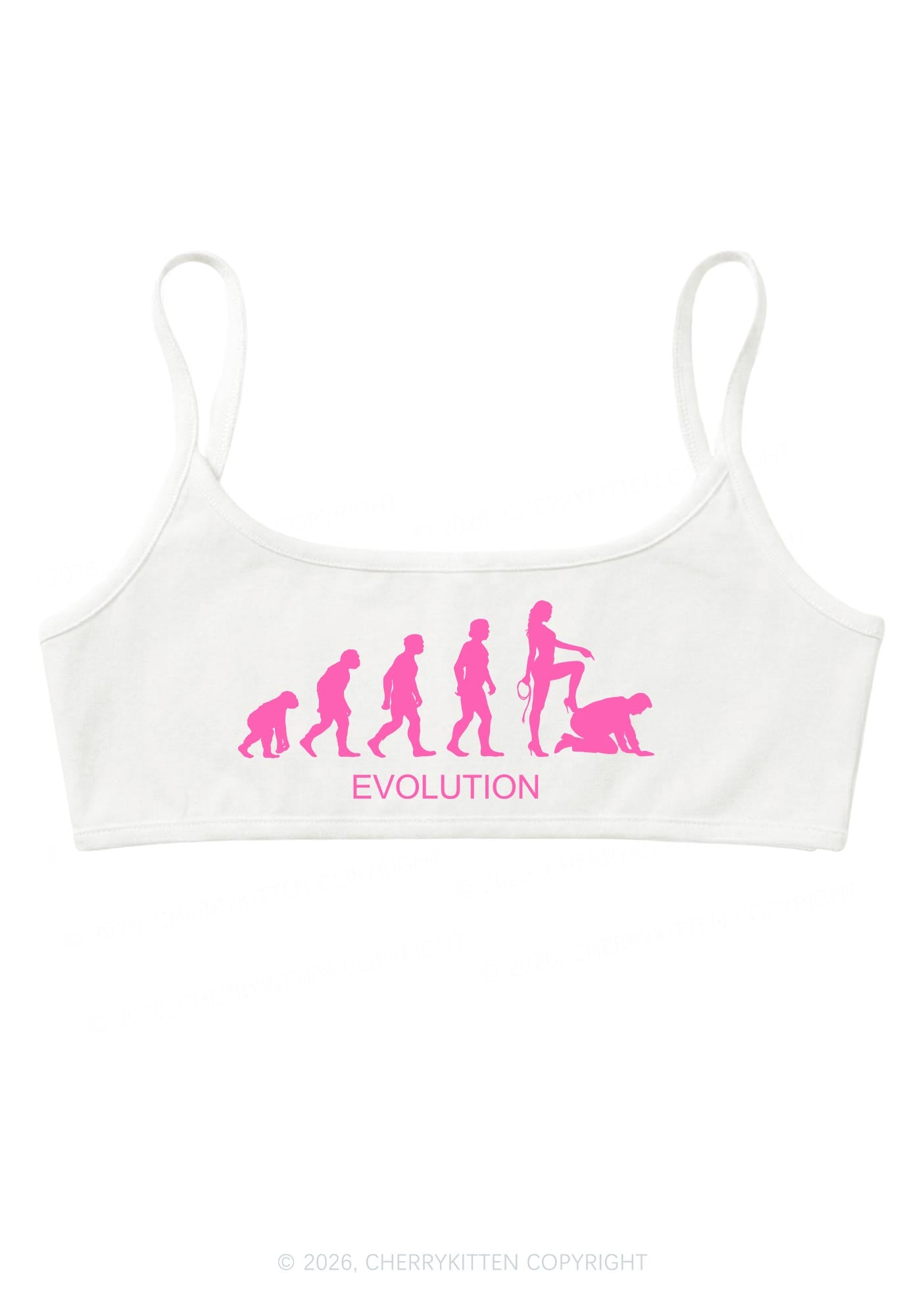 Female Evolution Y2K Super Crop Cami Cherrykitten