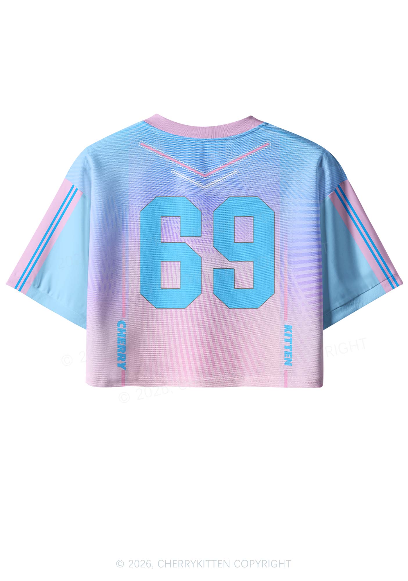 Protect The Dolls Pride Y2K Crop Sport Jersey Shirts Cherrykitten