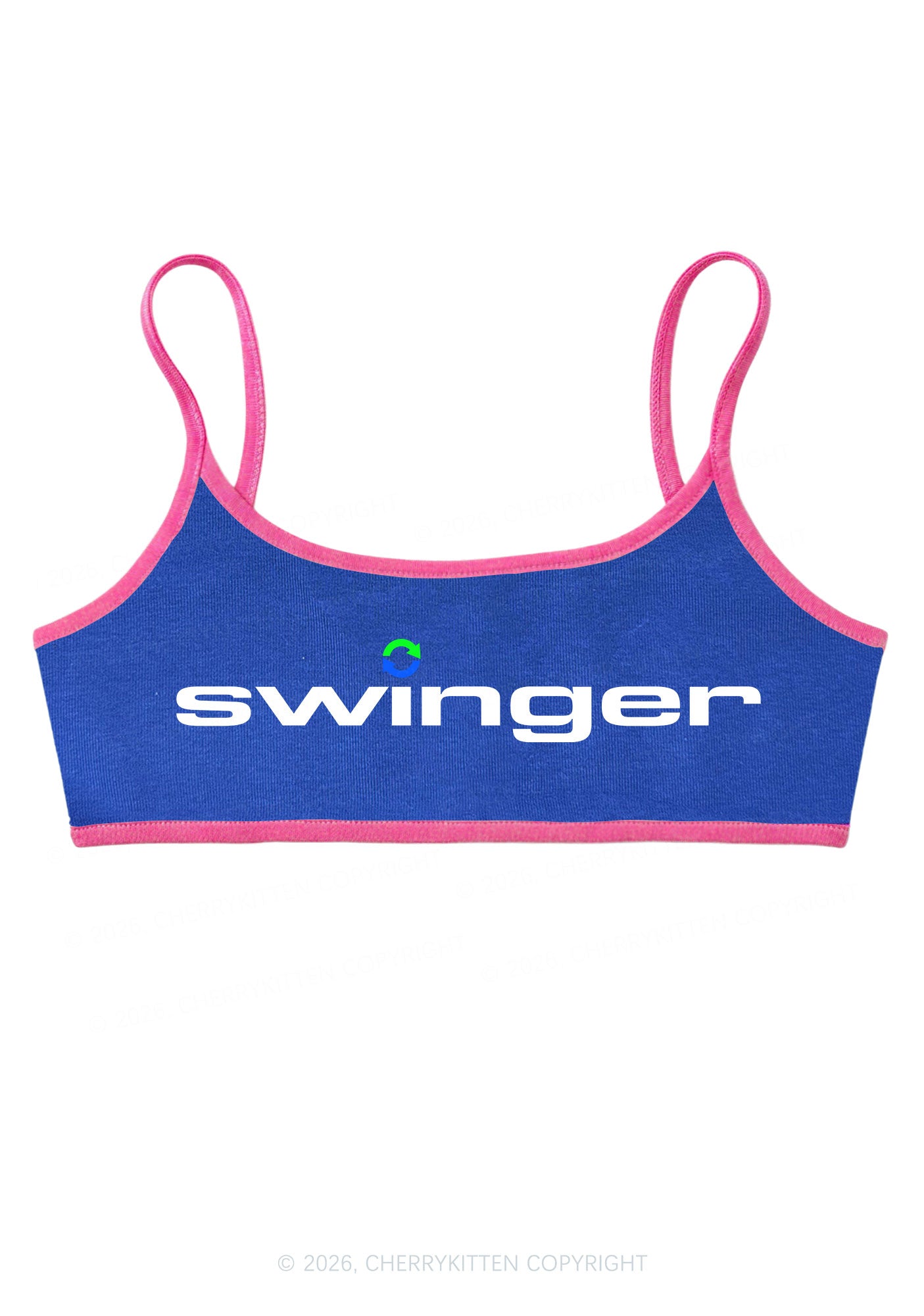 Swinger Y2K Super Crop Cami Cherrykitten