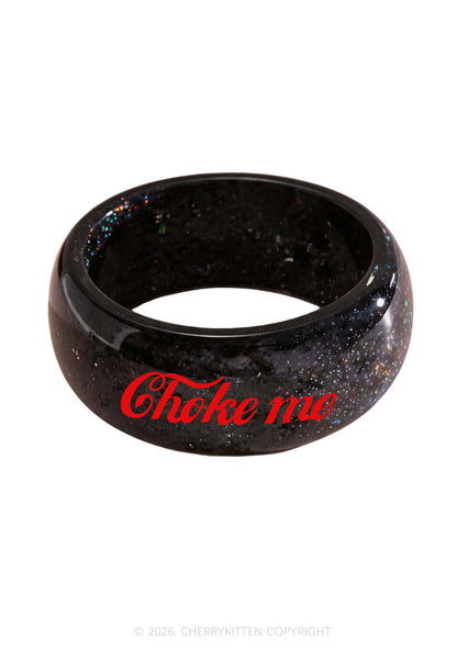 Choke Me Y2K Cuff Bangle Cherrykitten