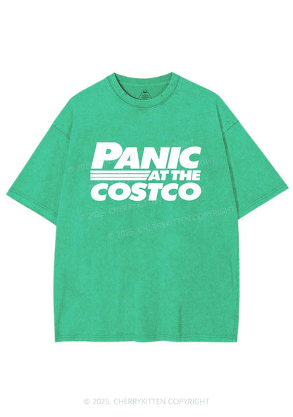 Panic Costco Y2K Shirts Washed Tee Cherrykitten