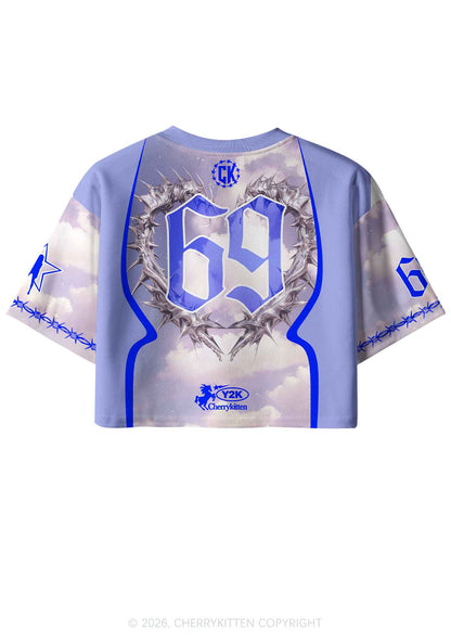 Boys Make Pets Dogs Y2K Crop Sport Jersey Shirts Cherrykitten