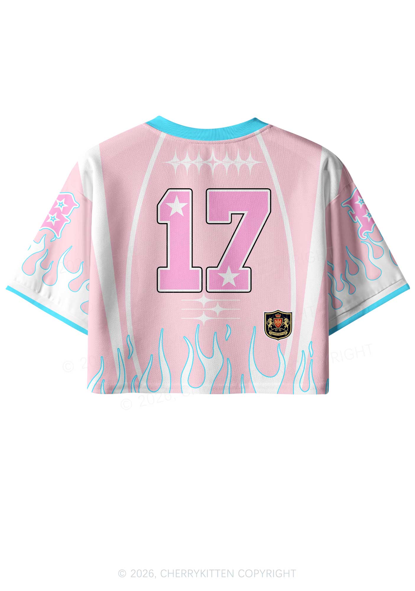 Daddys Good Lil Femboy Pride Y2K Crop Sport Jersey Shirts Cherrykitten