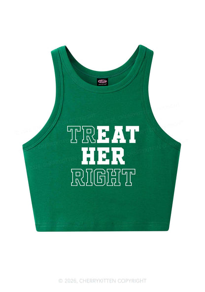 Eat Her Right Pride Y2K Crop Tank Top Cherrykitten