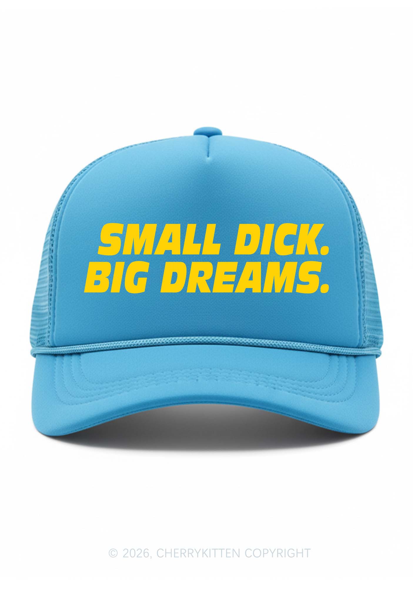 Small Dxxk Big Dreams Y2K Trucker Hat Cherrykitten
