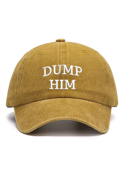 Dump Him Embroidered Baseball Cap