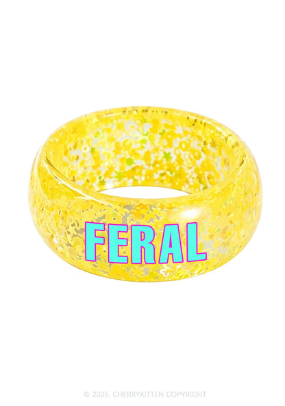 Feral Y2K Cuff Bangle Cherrykitten